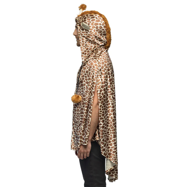 Poncho Giraffe One Size