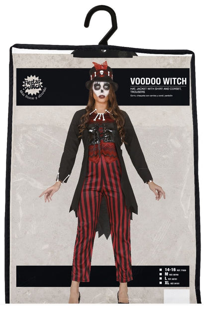 Voodoo Halloween Kostuum Dames