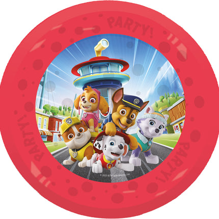 Paw Patrol Borden Herbruikbaar 21cm 4st