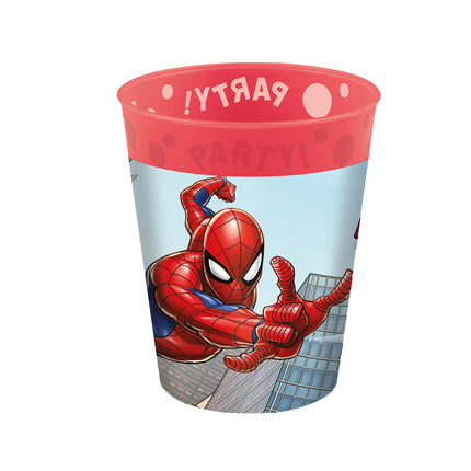 Spiderman Bekers Herbruikbaar 250ml 4st