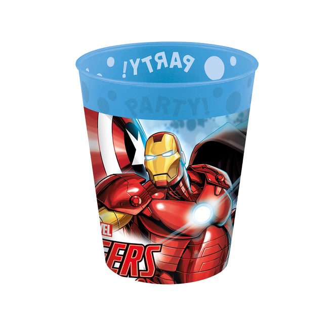 4 Reusable Party Cups 250Ml - Avengers Infinity Stones