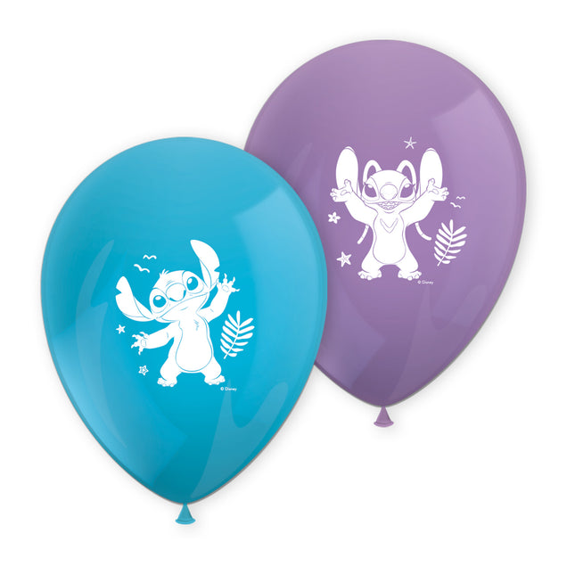 Stitch Ballonnen 8st