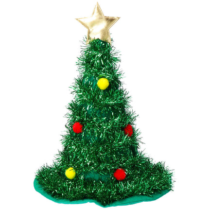 Hoed Kerstboom Groen Met Gouden Ster