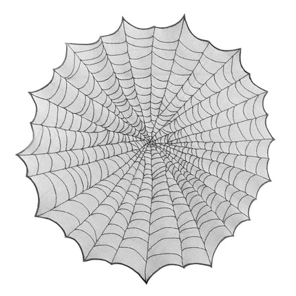 Halloween Tafeldecoratie Spinnenweb 1,24m