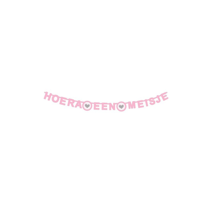 Geboorte Letterslinger Hoera Een Meisje 1,85m