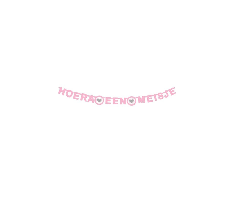 Geboorte Letterslinger Hoera Een Meisje 1,85m