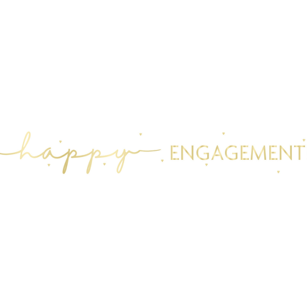 Happy Engagement Banner 2,74m