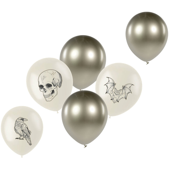 Halloween Ballonnen Creepy Curiosities 6st