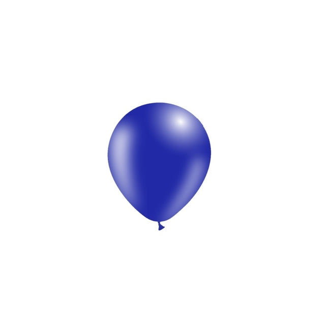 Donkerblauwe Ballonnen 14cm 100st