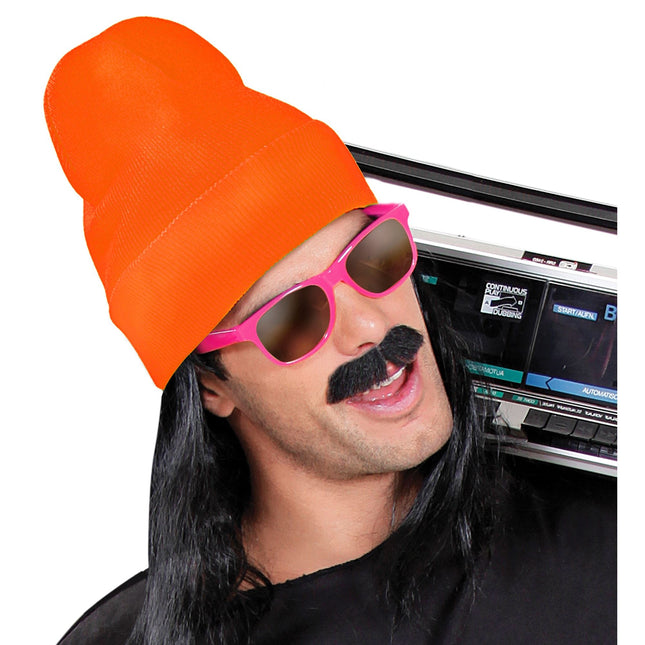 Beanie Neon Oranje