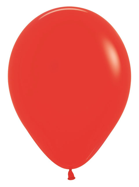 Ballonnen Red 30cm 12st