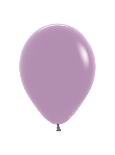 Ballonnen Pastel Dusk Lavender 23cm 50st