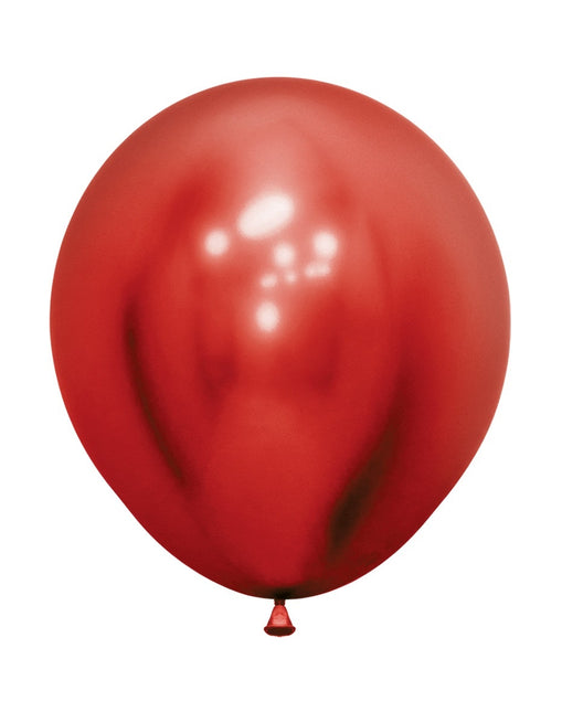 Ballonnen Reflex Red 45cm 6st