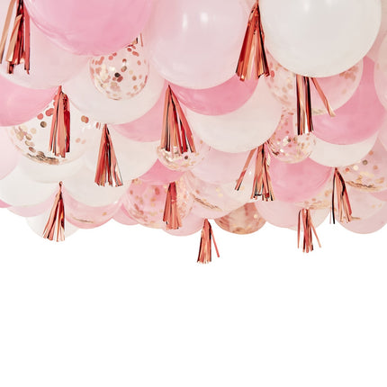 Roze Ballonnen Set 179 delig