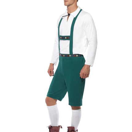 Lederhose Set Groen