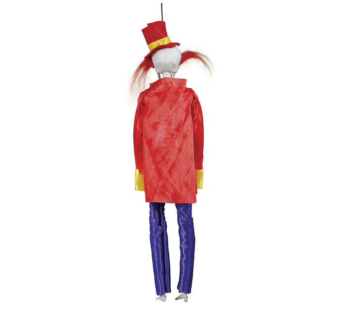 Halloween Hangdecoratie Clown Skelet 40cm