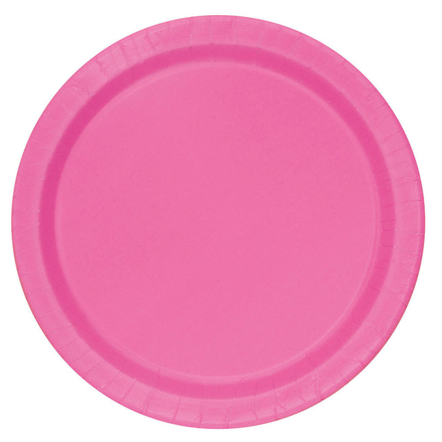 Fuchsia Borden Rond 23cm 16st