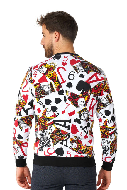 Casino Speelkaarten Trui Heren OppoSuits