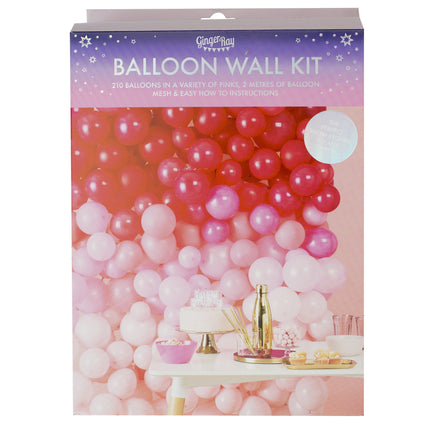 Wanddecoratie Ombre Ballonnen Set