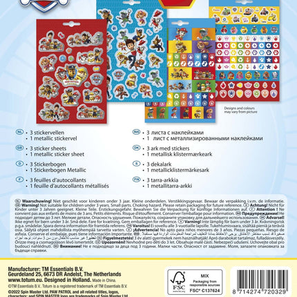 Paw Patrol Stickerboek