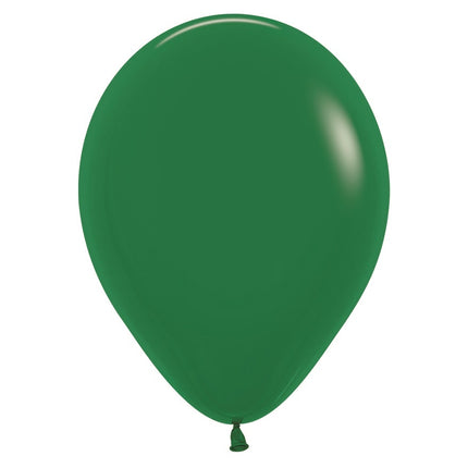 Ballonnen Forest Green 23cm 50st