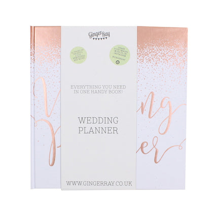 Rose Gouden Wedding Planner 21cm