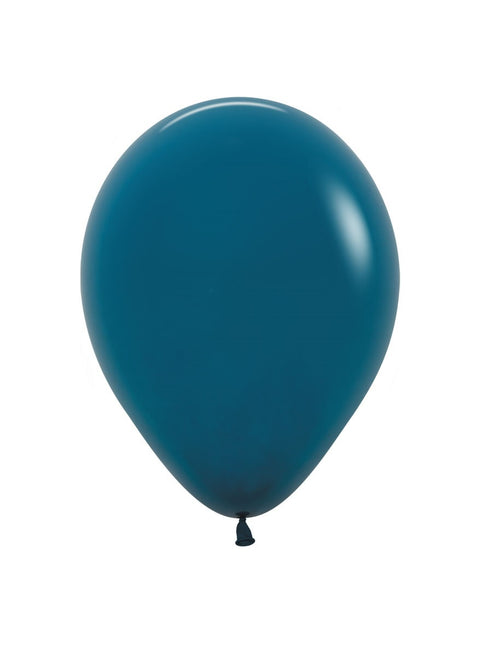 Ballonnen Deep Teal 23cm 50st