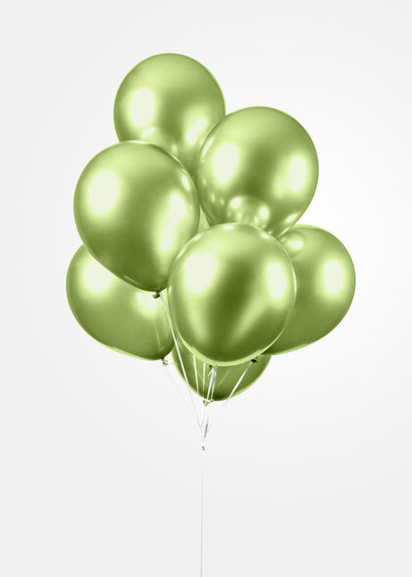 Groene Ballonnen Glans 30,5cm 100st