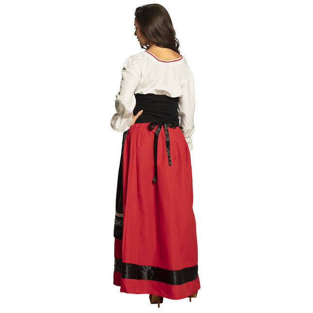 Dirndl Jurk Oktoberfest Zwart