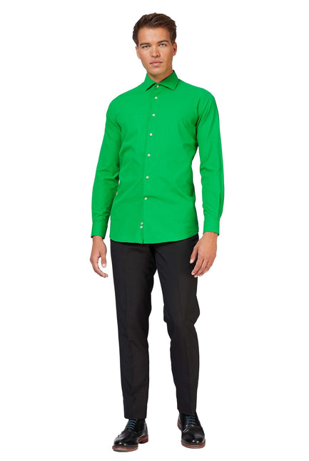 Groen Overhemd Heren OppoSuits