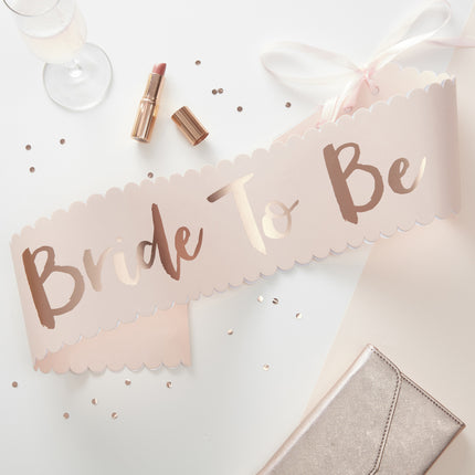 Roze Sjerp Bride To Be 75cm