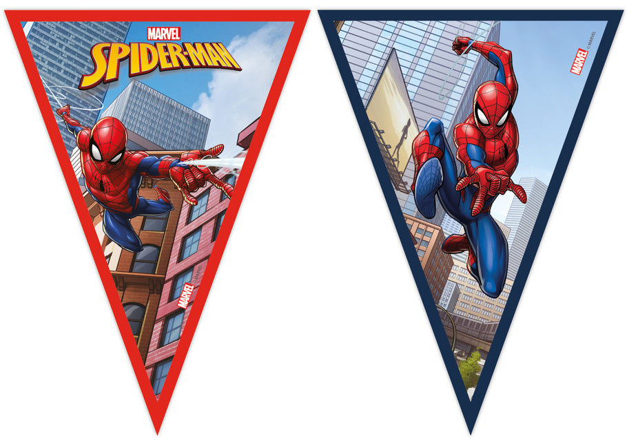 Spiderman Vlaggenlijn 2,3m