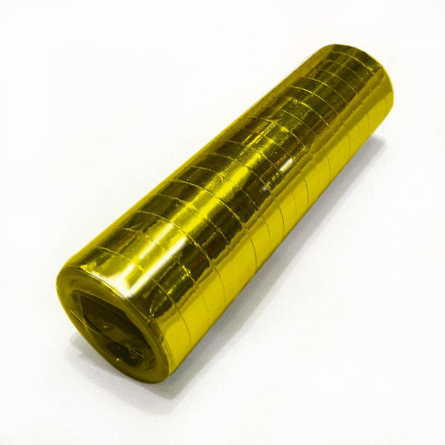 Gouden Serpentine Metallic 4m 18 ringen
