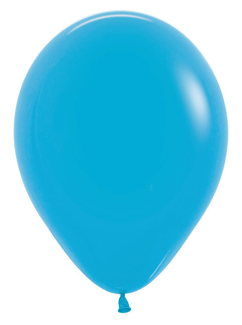 Ballonnen Blue 30cm 12st