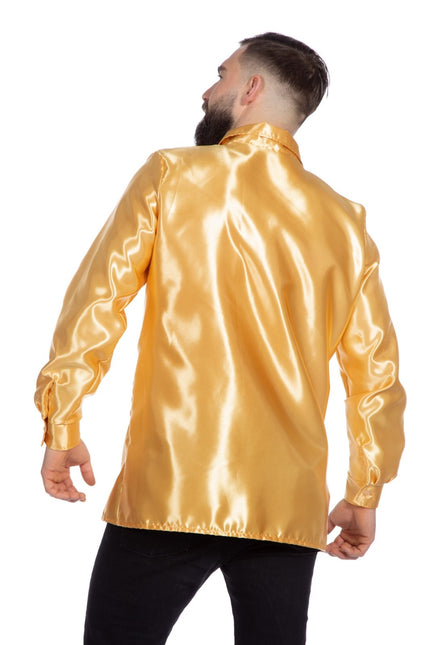 Disco Blouse Ruches Goud