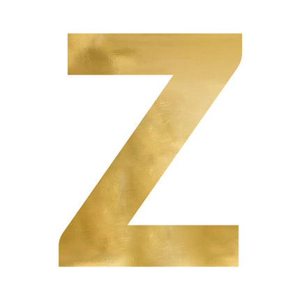 Spiegelletter Z Goud 60cm