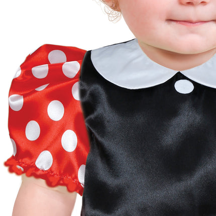 Minnie Mouse Kostuum Rood Wit Baby