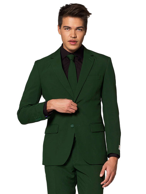 Donkergroen Pak Heren OppoSuits