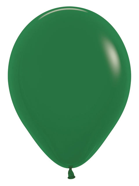 Ballonnen Forest Green 30cm 50st