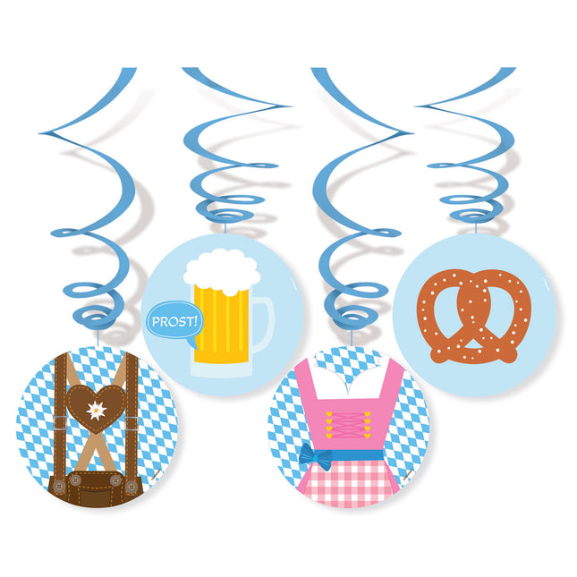 Oktoberfest Hangdecoratie 80cm 4st