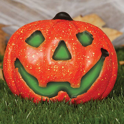 Halloween Pompoen met Licht 17cm