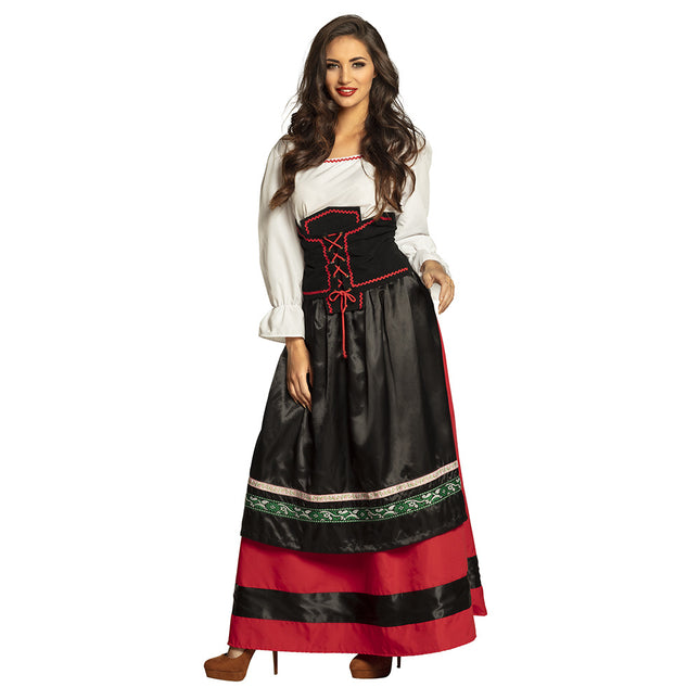 Dirndl Jurk Oktoberfest Zwart