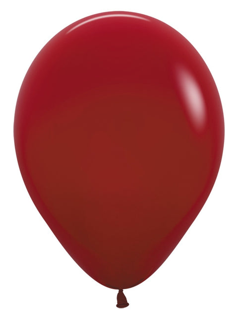 Ballonnen Imperial Red 30cm 12st