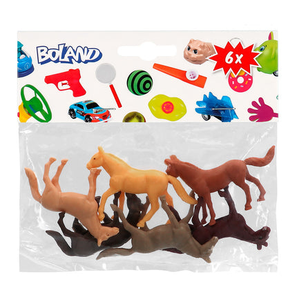 Paarden Uitdeelcadeautjes Paarden 6cm 6st