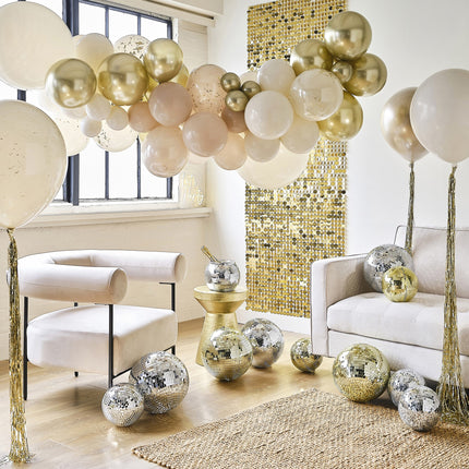 Party Discobal Goud 20cm