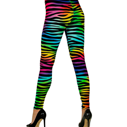 Neon 80S Legging Dames