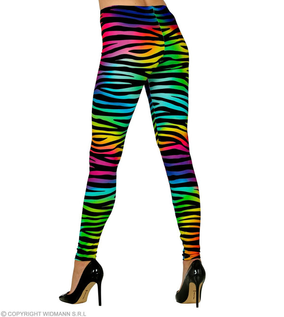 Neon 80S Legging Dames