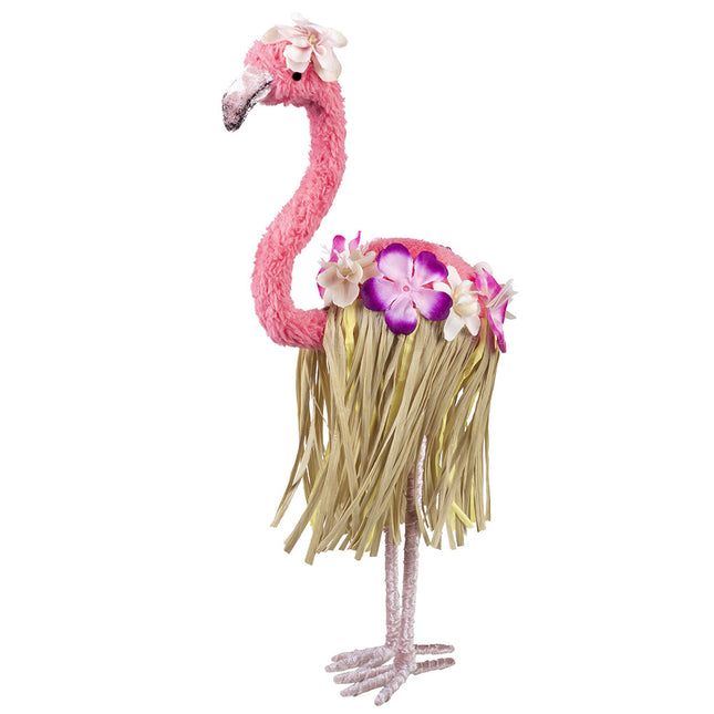 Flamingo Decoratie Hawaii 35cm