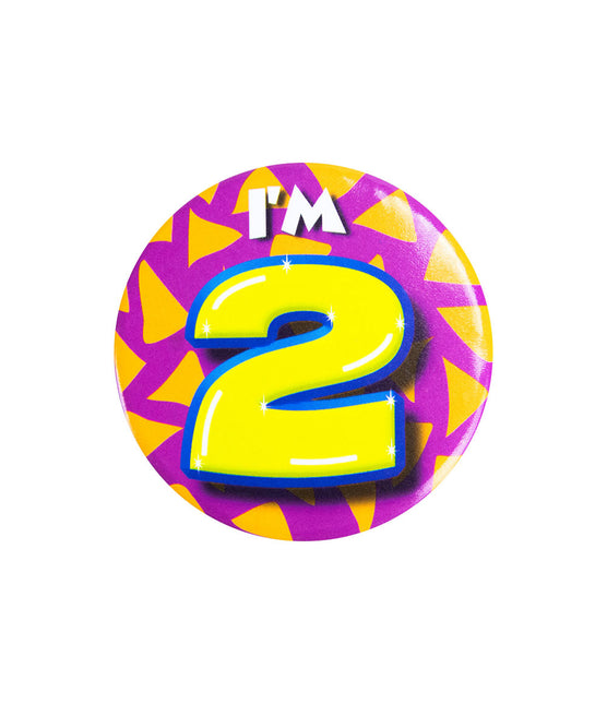 I'm 2 Button 2 Jaar 5,5cm