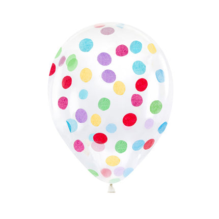 Confetti Ballonnen 30cm 6st